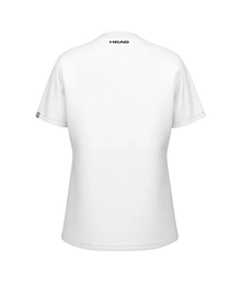 Camiseta Head Rainbow Mujer White 2025