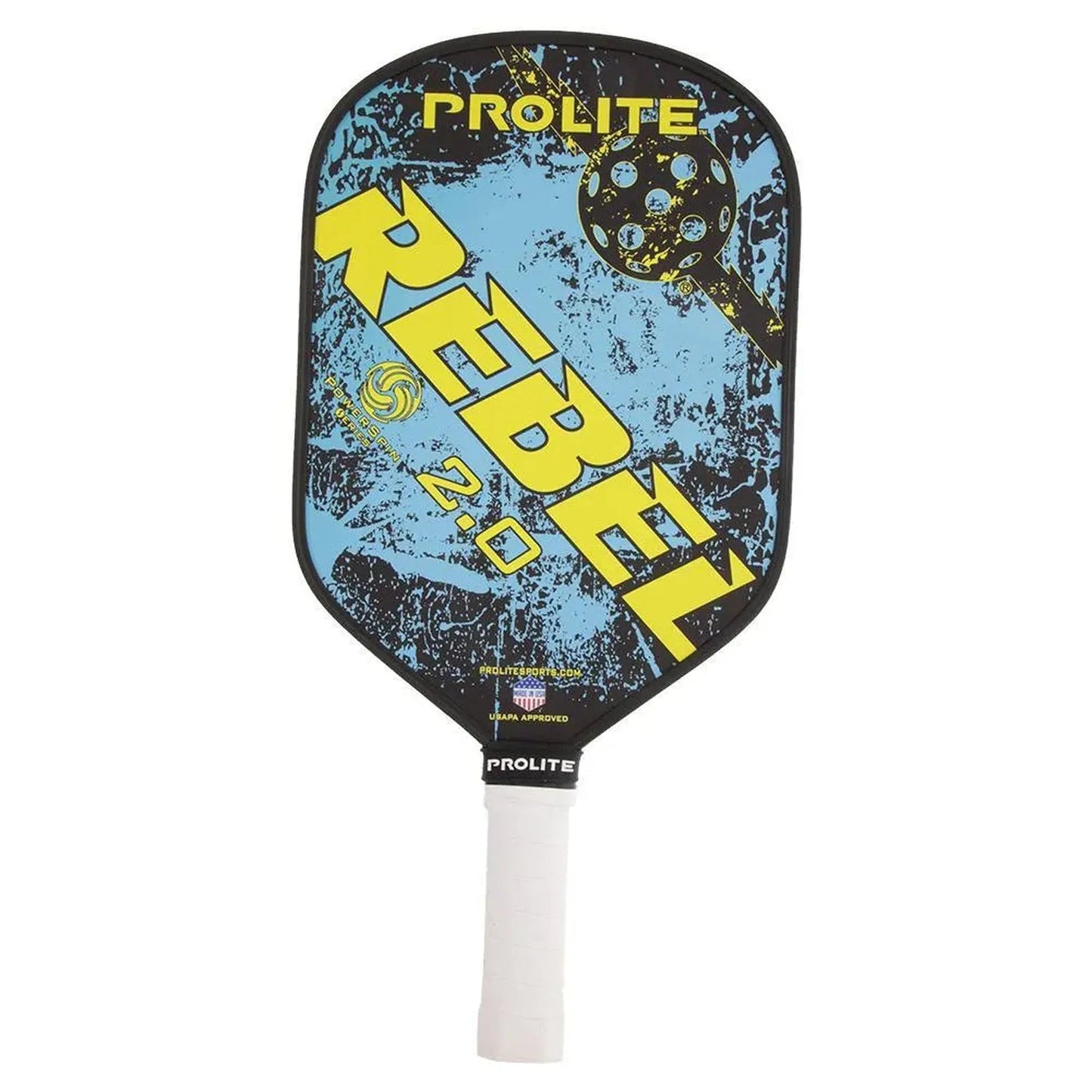Rebel PowerSpin 2.0 Pickleball PaddleTienda Tennis