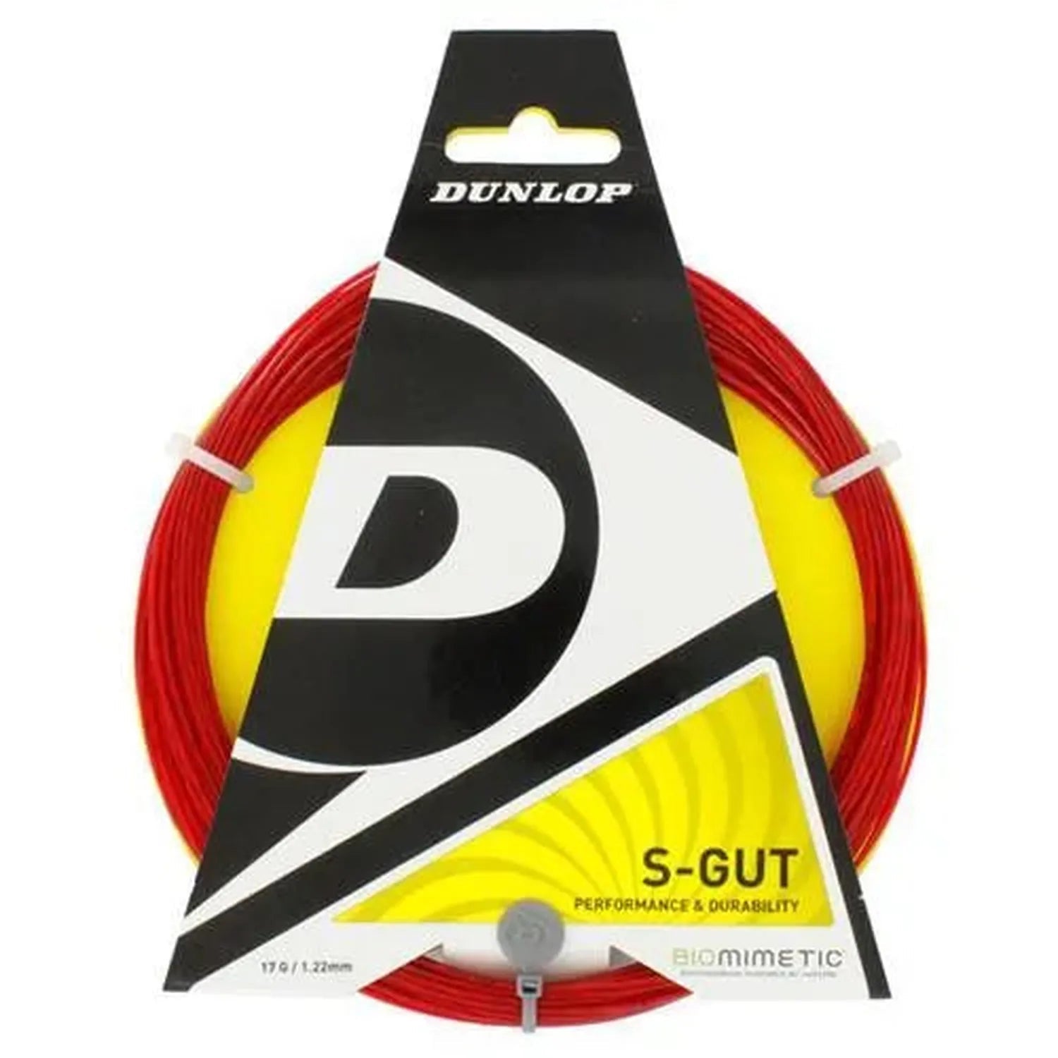 Red - S - Gut 17G Red Tennis StringTienda Tennis