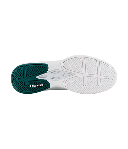 Padel Shoes Head Revolt Court White/pine Green 2025