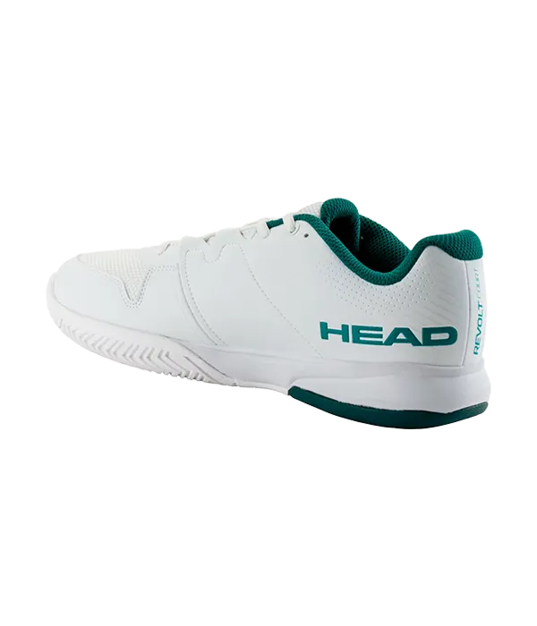 Padel Shoes Head Revolt Court White/pine Green 2025