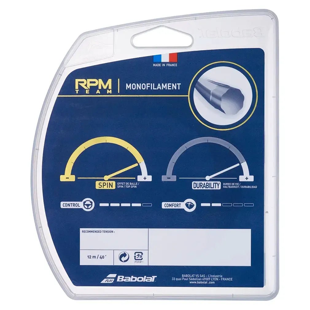 RPM Team Tennis String BlackTienda Tennis