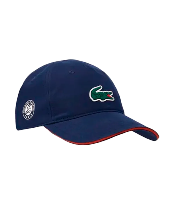 Cap Lacoste Roland Garros Paris Azul Oscuro 2025