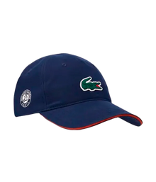 Cap Lacoste Roland Garros Paris Azul Oscuro 2025