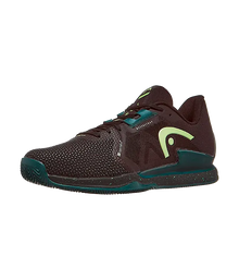 Padel Shoes HEAD Sprint Pro 3.5 SF Clay Black/Forest Green