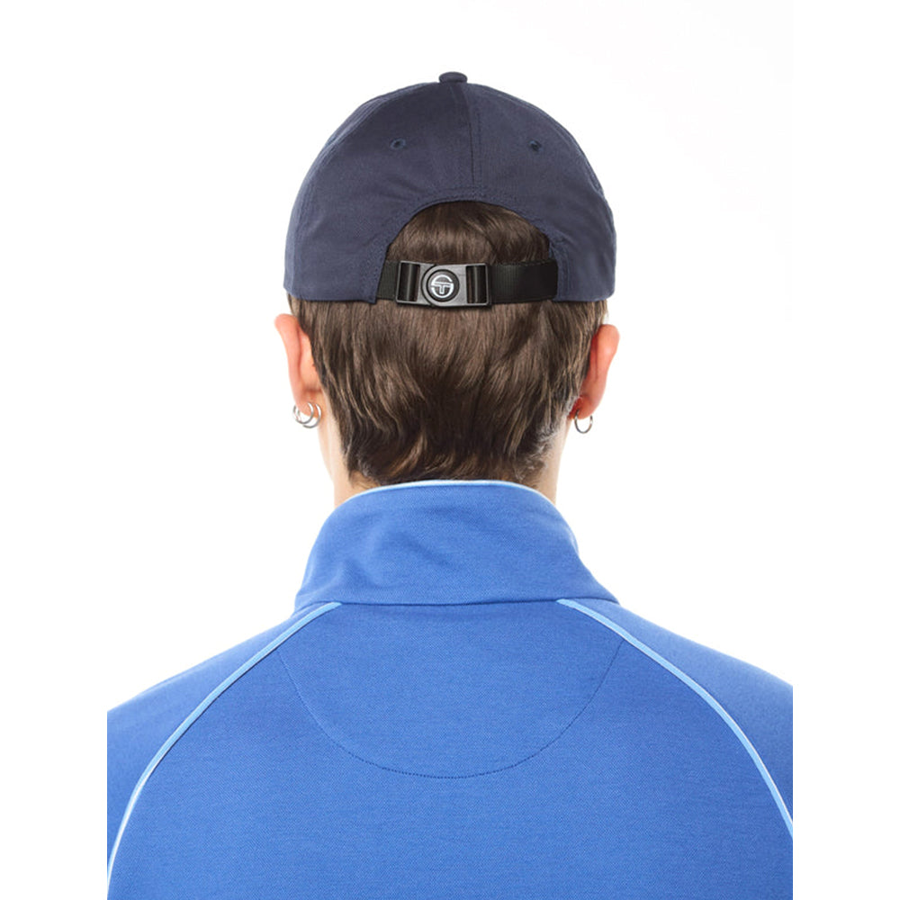 Sergio Tacchini Strisce Hat | Maritime Blue