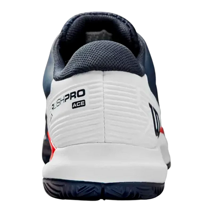 Padel Shoes Wilson Rush Pro Ace Navy Blazer/White/Wilson Red 2025