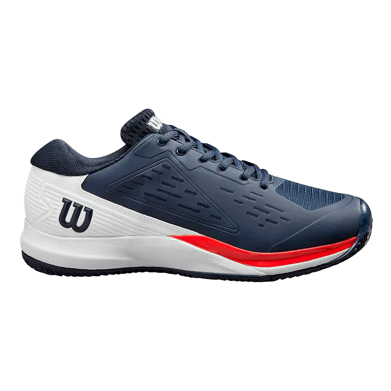 Padel Shoes Wilson Rush Pro Ace Navy Blazer/White/Wilson Red 2025