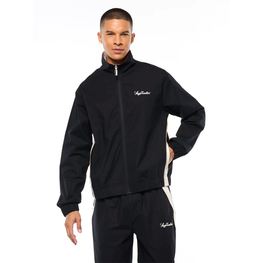 Sergio Tacchini Fiamma Track  Jacket | Black Beauty