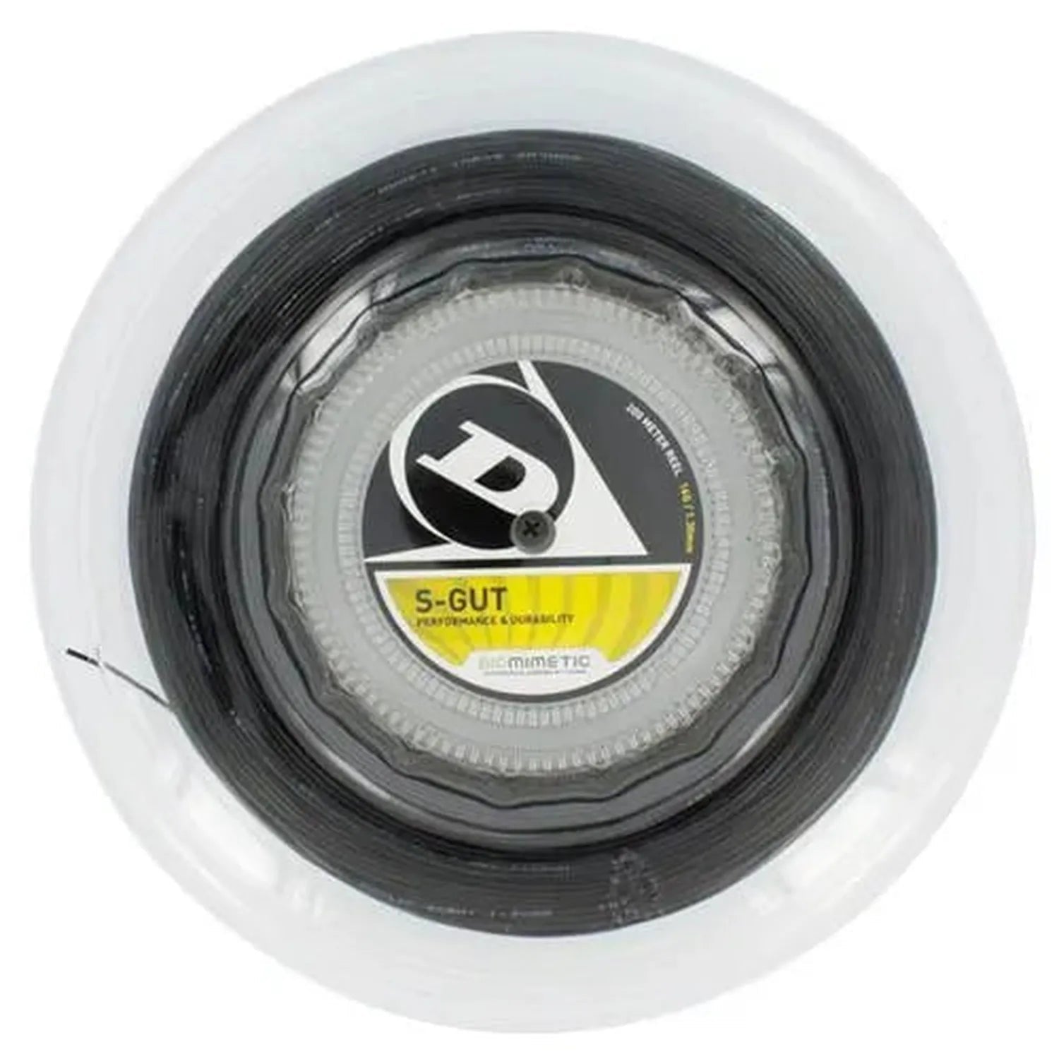 S - Gut 16G Black Reel Tennis StringTienda Tennis