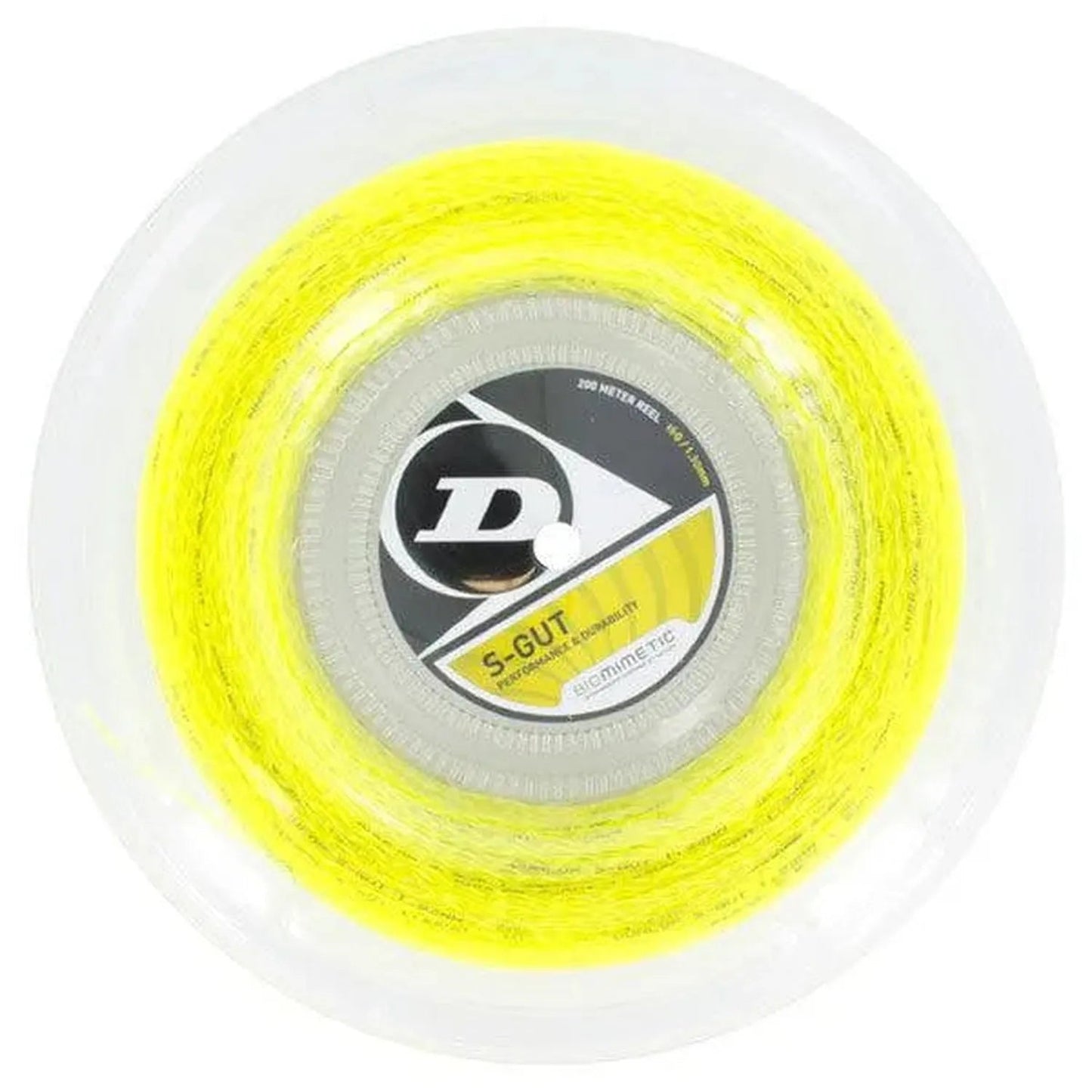 S - Gut 16G Yellow Tennis String ReelTienda Tennis