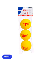 Pelota Babolat Soft Foam Red Tenis (Pack X3)