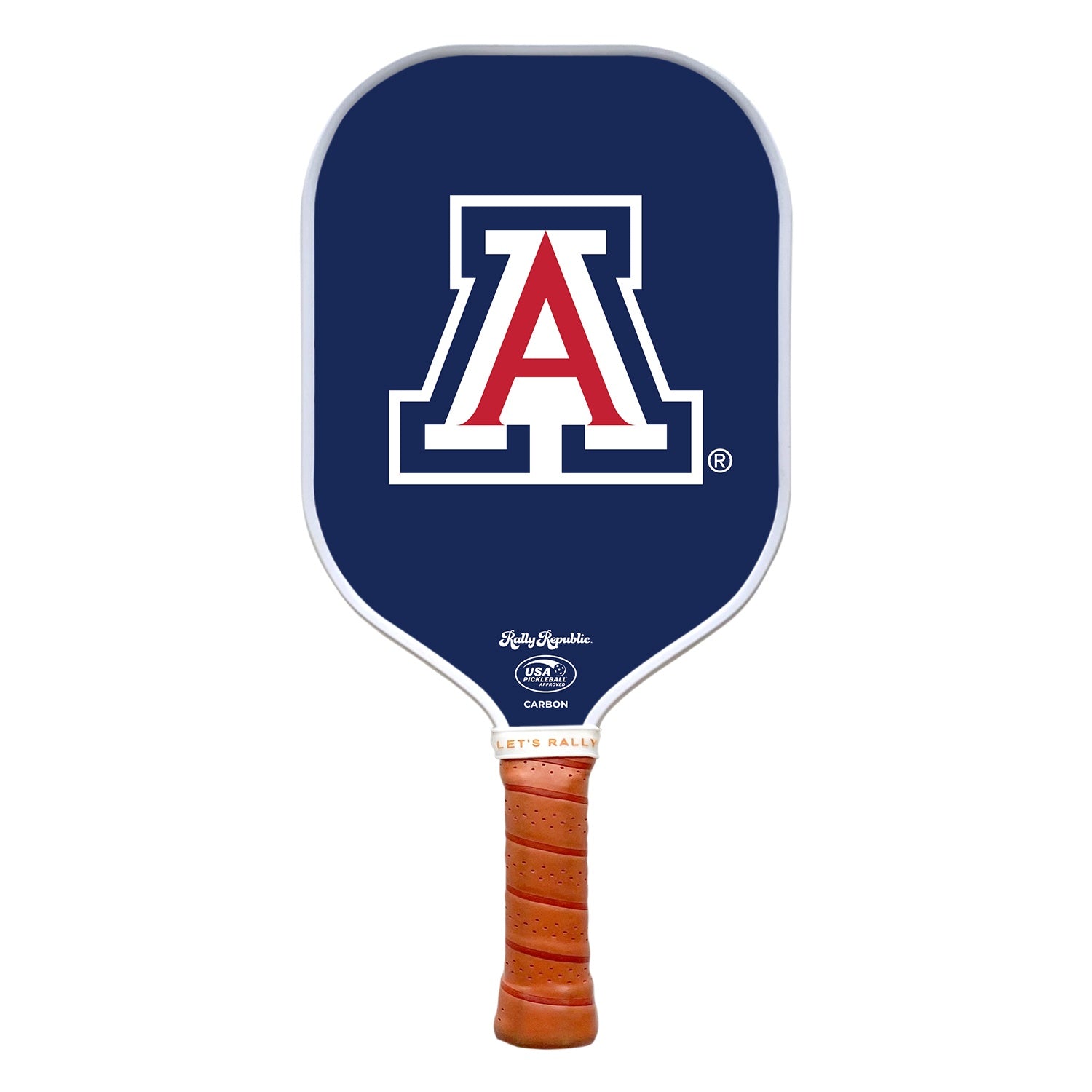 Rally Republic PIckleball Paddle - Arizona Wildcats Blue Primary Mark