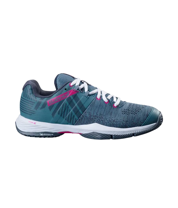 Padel Shoes Babolat Sensa Mujer North Atlantic/White