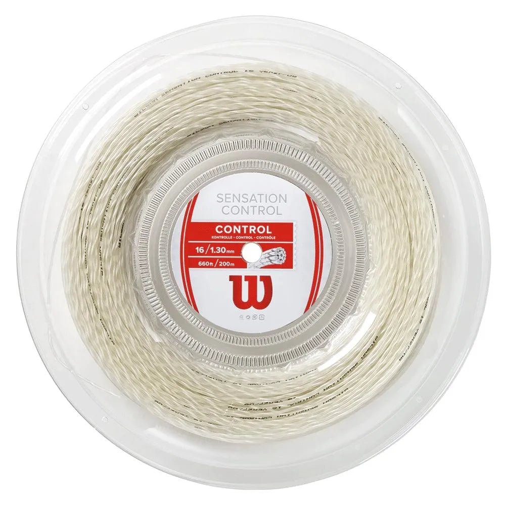 Sensation Control 16G Tennis String Reel NaturalTienda Tennis