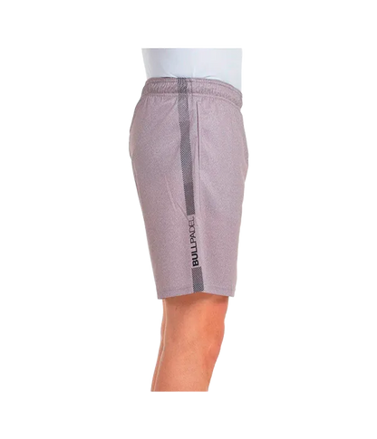 Pantalón Corto Bullpadel Belez Gris Medio Vigore 2025