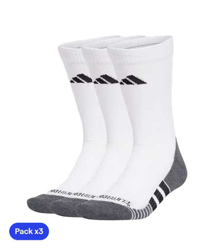 Socks Adidas Largos Crew Sock Blanco/Negro 2025