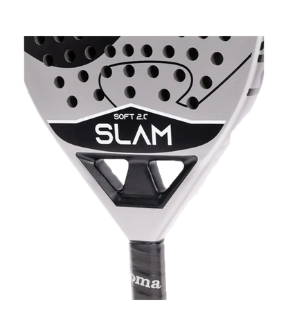 Joma Slam Soft Gris/Negro 2025 Padel Racket