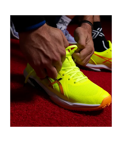Padel Shoes Asics Solution Swift FF 2 Padel Safety Yellow/Stadium Orange