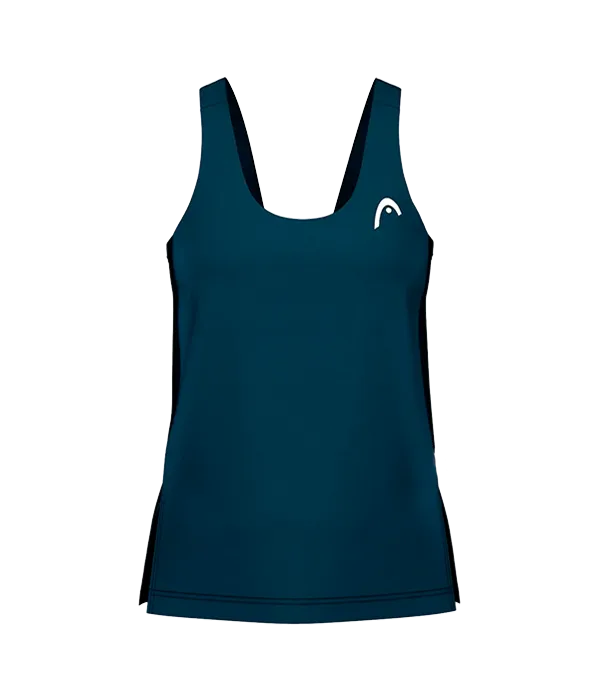 Camiseta de tirantes HEAD mujer Spirit Azul Marino 2025
