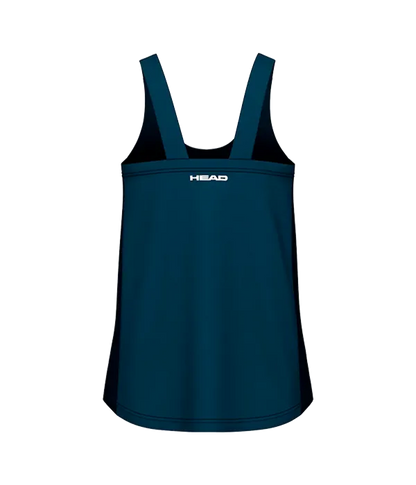 Camiseta de tirantes HEAD mujer Spirit Azul Marino 2025