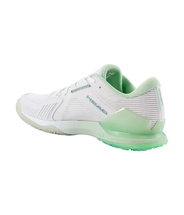 Padel Shoes HEAD Sprint Pro 4.0 Padel Mujer White/Green 2025