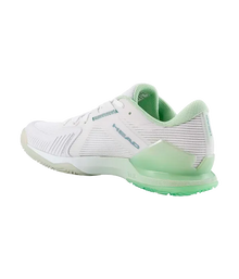 Padel Shoes HEAD Sprint Pro 4.0 Padel Mujer White/Green 2025