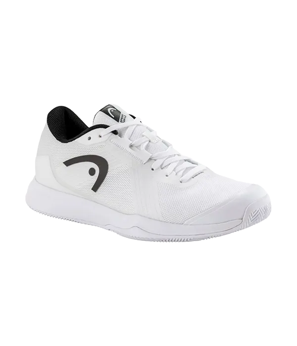 Padel Shoes Head Sprint Team 4.0 Clay White/Black 2025