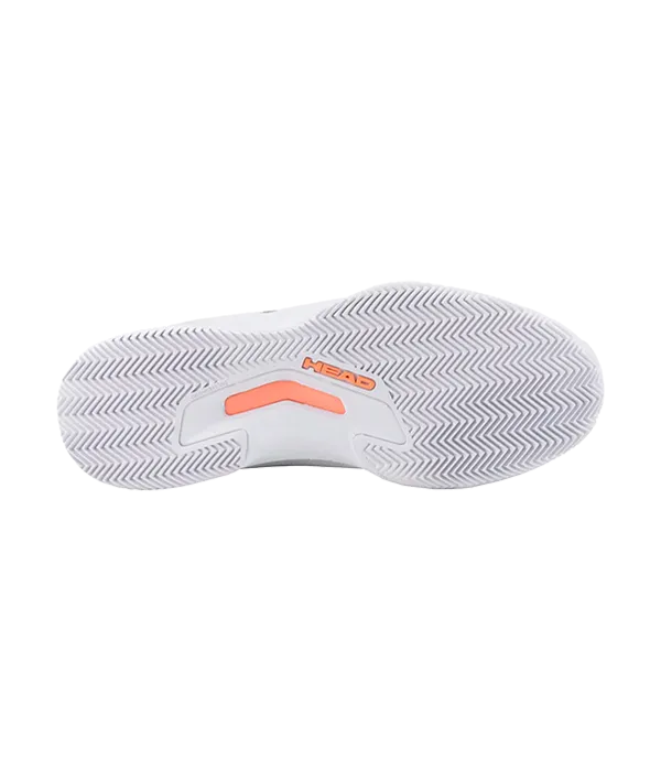 Padel Shoes HEAD Sprint Team 4.0 Clay Mujer White/Coral 2025