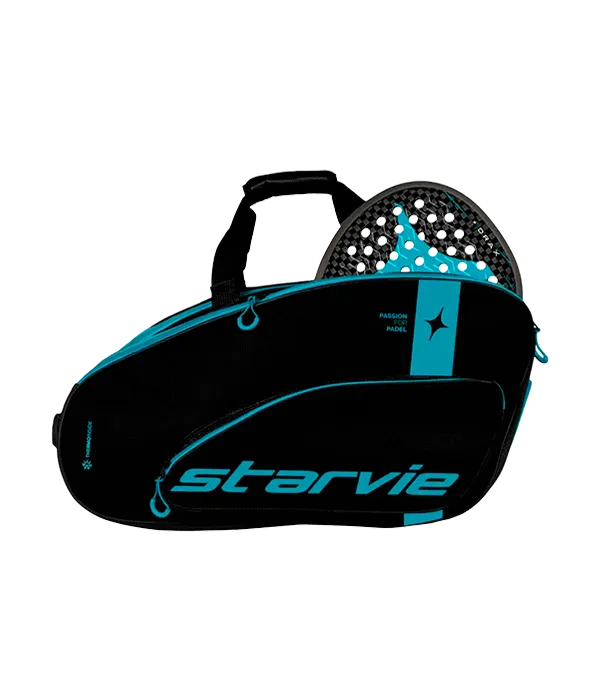 Padel Bag  Starvie Racing Drax Negro/Azul 2025