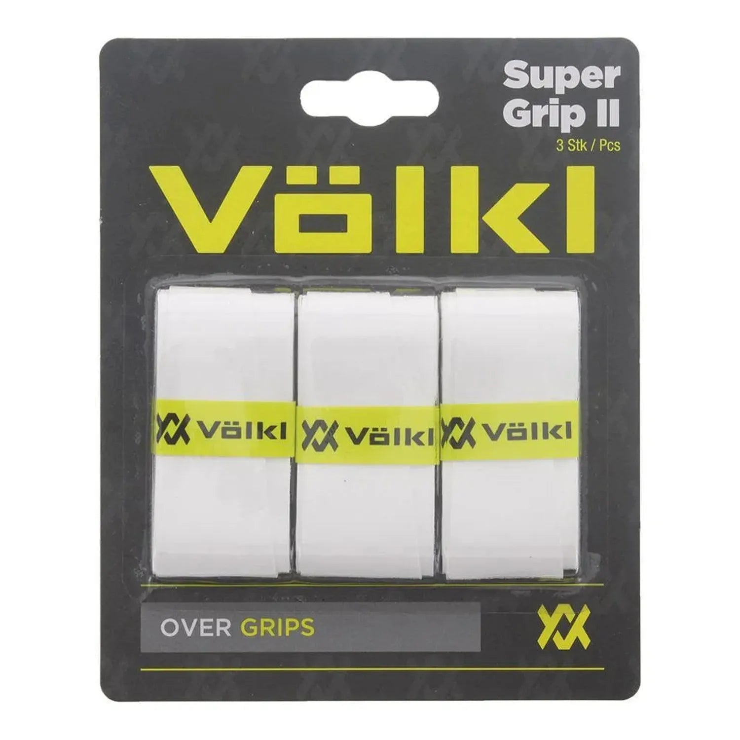 Super Grip II 3 Pack Tennis Overgrip WhiteTienda Tennis
