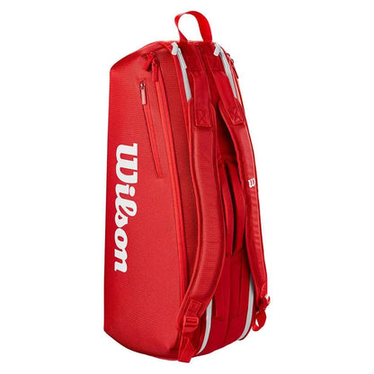 Super Tour 2025 6 Pack Tennis Bag RedTienda Tennis