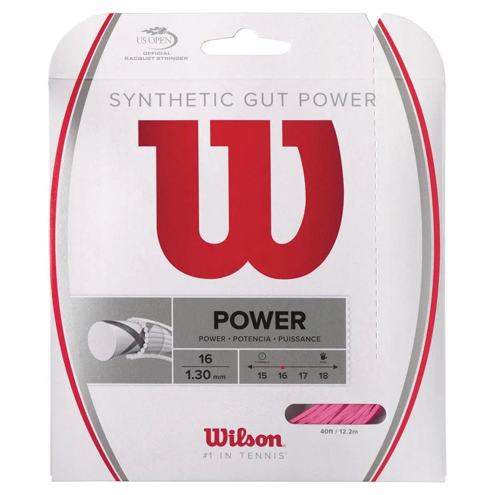 Synthetic Gut Power Tennis StringTienda Tennis