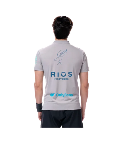 Polo Drop Shot Taiga Gris Jon Sanz