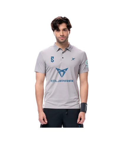 Polo Drop Shot Taiga Gris Jon Sanz