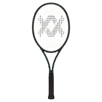 Team Speed Prestrung Tennis Racquet Black and TurquoiseTienda Tennis