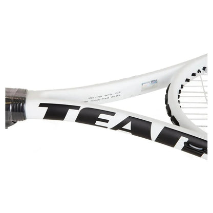 Team Speed Prestrung White and Black Tennis RacquetTienda Tennis