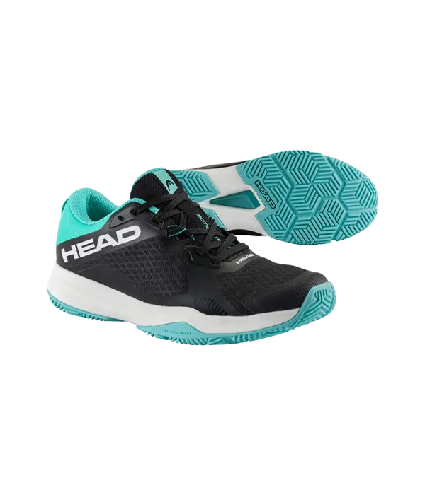 Padel Shoes HEAD Motion Team Black/Teal