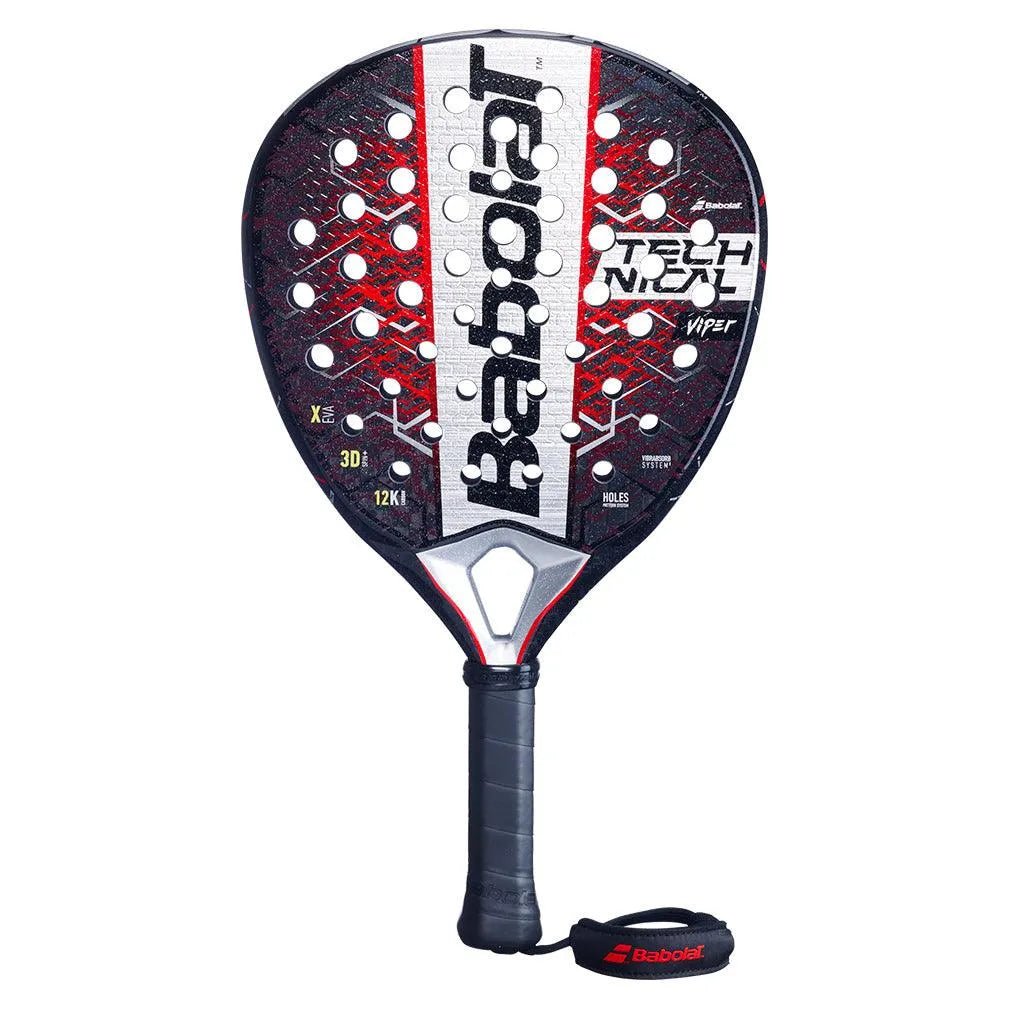 Technical Viper 2.5 Padel Racquet Black and RedTienda Tennis