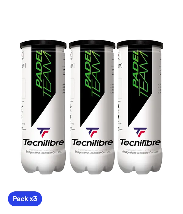 Balls  Tecnifibre Padel Team (Pack x3)