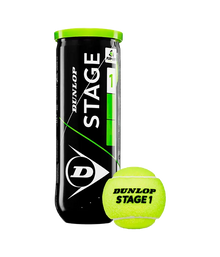 Bote de Balls  Dunlop Stage 1 Verde Tenis