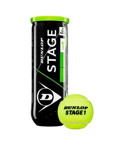 Box Balls  Dunlop Stage 1 Verde Tenis (Pack x24)