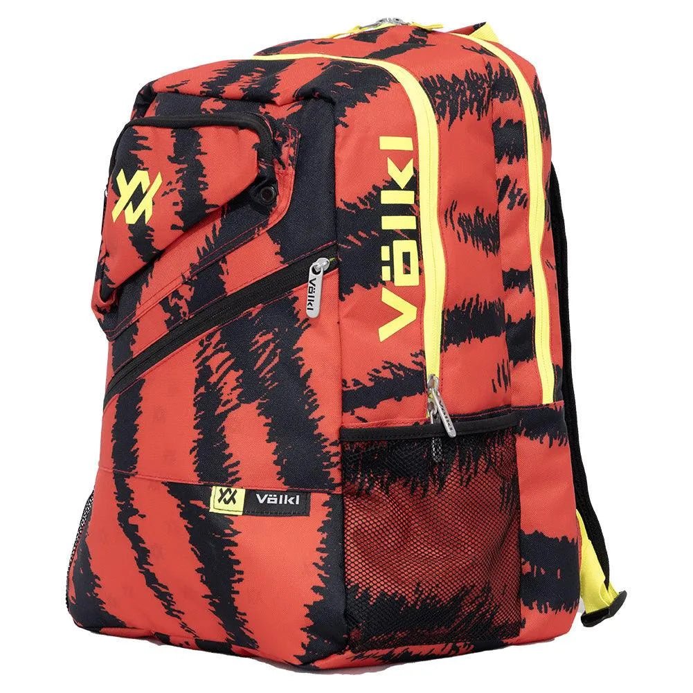 Tour Zebra Euro Tennis Backpack Lava Red and BlackTienda Tennis