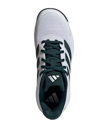 Padel Shoes Adidas Ubersonic Niño Verde Oscuro/White 2025