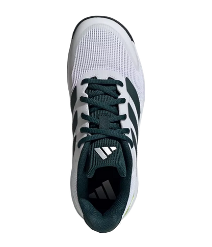 Padel Shoes Adidas Ubersonic Niño Verde Oscuro/White 2025