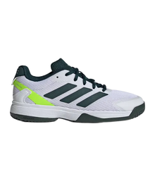 Padel Shoes Adidas Ubersonic Niño Verde Oscuro/White 2025