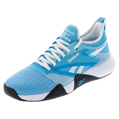 Unisex Nano Court Training Shoes Future Cyan and WhiteTienda Tennis