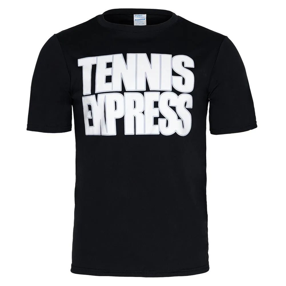 Unisex Tennis Express Performance Tee BlackTienda Tennis