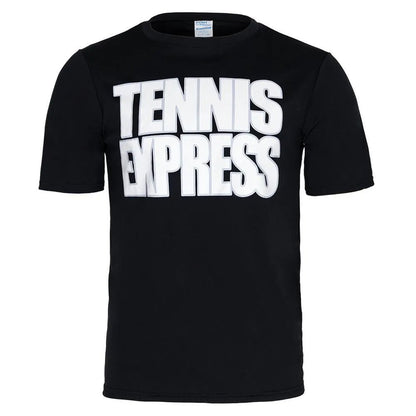 Unisex Tennis Express Performance Tee BlackTienda Tennis