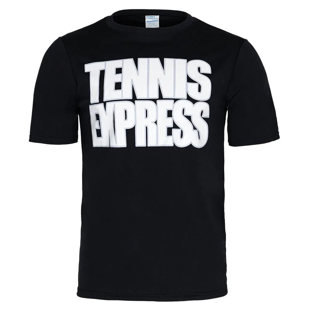 Unisex Tennis Express Performance Tee BlackTienda Tennis
